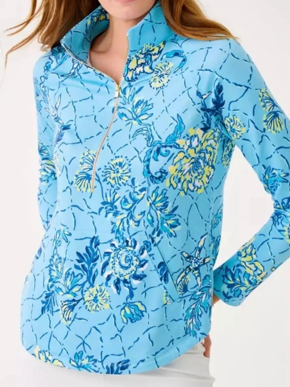 Lilly Pulitzer UPF 50+ Skipper Popover - Picture 3 of 13